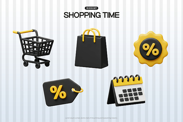 PSD 편집이미지 디자인 그래픽 쇼핑 쇼핑백 꼬리표 세일 상점 달력 소비 고객 장바구니 아이템 마케팅 편집3D 가방 3D 라벨 바구니 파일형식