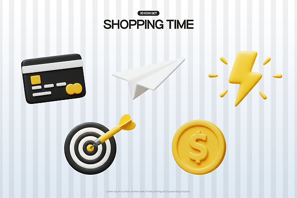 PSD 편집이미지 기호 디자인 화살표 백그라운드 전구 비행기 경제 파란색 쇼핑 달러 거래 신용카드 소비 편집3D 문자 컬러 돈 항공교통 대중교통 금융 3D 파일형식