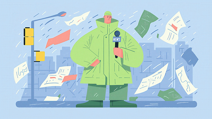 JPG 남자 종이 일러스트 날리기 바람 날씨 거리 환경 도시 기자 뉴스 큼 보고 빗자루 문서 우비 리포터 인터뷰 강풍 취재 국내일러스트 AI일러스트 AI콘텐츠 자연요소 직업 옷 모션 사람 발표 크기 청소도구 파일형식