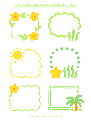 PSD 디자인 컬러 생활용품 스티커 일러스트 장식 학습 귀여움 공책 카페 바탕화면 기록 메모지 테두리 오브젝트 편리함 국내일러스트 교육 컨셉 문구용품 상점 사무용품 파일형식