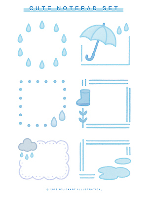 PSD 디자인 사계절 일러스트 우산 자연 문구용품 수채화 일상 파란색 귀여움 다이어리 기록 메모지 빗자루 오브젝트 그림 감성 뷰티풀 아기자기 국내일러스트 계절 컬러 컨셉 라이프 사무용품 청소도구 생태계 파일형식