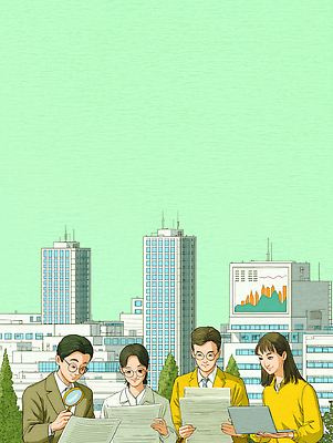 JPG 일러스트 회의 협력 실험 자료 정보 관찰 도시 전문직 결과 계획 분석 진행 의사소통 국내일러스트 AI일러스트 AI콘텐츠 직업 컨셉 비즈니스 모션 파일형식