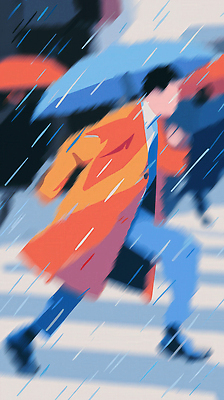 JPG 남자 이동 가로등 일러스트 우산 날씨 거리 풍경 여러명 회색 습기 도시 보행자 보호 빗자루 바쁨 장마 국내일러스트 AI일러스트 AI콘텐츠 공공시설 컬러 다수 컨셉 사람 비_날씨 청소도구 파일형식