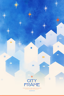 PSD 여유 예술 컬러 일러스트 자연 하늘 주택 따뜻함 풍경 일출 고요 일몰 도시 저녁 편안함 시원함 그림 조화 별빛 아기자기 국내일러스트 감정 별 컨셉 건물 빛 노을 감각 야간 생태계 파일형식