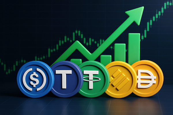 JPG 편집이미지 그래프 금융 경제 화폐기호 시장 투자 상승 투자자 가상화폐 이더리움 편집3D 스테이블코인 AI컴퓨터그래픽 AI콘텐츠 기호 컨셉 돈 비즈니스 3D 화폐 파일형식