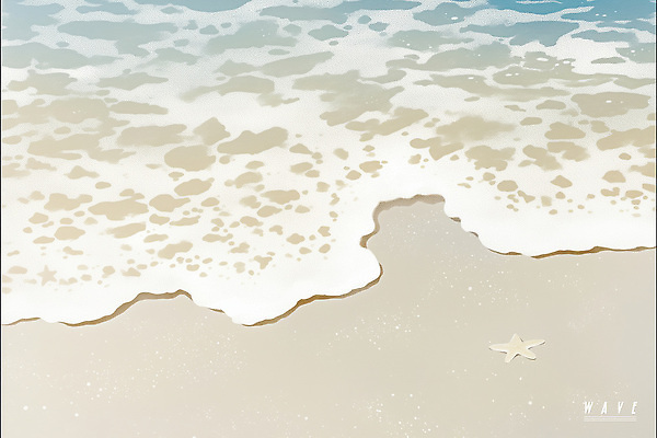 PSD 별 파도 바다 여행 일러스트 자연 하늘 휴식 풍경 해변 일상 여름 모래사장 일몰 편안함 조용 잔물결 국내일러스트 자연요소 계절 물결 컨셉 라이프 노을 감각 생태계 파일형식