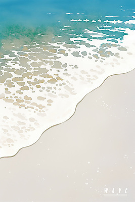 PSD 여유 물결 모래 파도 바다 여행 일러스트 자연 휴식 풍경 해변 여름 모래사장 평화 일몰 뷰티풀 차분 국내일러스트 계절 감정 컨셉 노을 생태계 파일형식