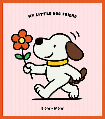 동물 캐릭터 공원 꽃 행복 일러스트 자연 사랑 웃음 친구 반려동물 노란색 걷기 귀여움 산책 강아지 그림 생동감 국내일러스트 일러캐릭터 AI파일 식물 공공시설 감정 컬러 컨셉 관계 모션 휴식 표정 개 생태계 파일형식 벡터