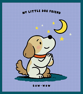 동물 캐릭터 행복 별 일러스트 밤하늘 웃음 반려동물 글로벌 귀여움 달 기도 표현 크리스탈 그림 장면 애니메이션 국내일러스트 일러캐릭터 AI파일 자연요소 감정 컨셉 하늘 표정 야간 광석 파일형식 벡터