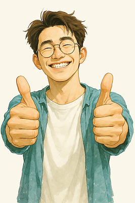 PSD 남자 행복 감정 일러스트 손가락 미소 일상 청춘 촬영 기쁨 엄지손가락 표현 즐거움 정직 공감 긍정적 특징 국내일러스트 손 컨셉 표정 사람 라이프 파일형식