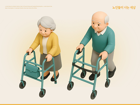 PSD 편집이미지 노년 행복 가족 따뜻함 사랑 라이프 생활 3D 걷기 노인복지 소통 동반자 편집3D 감정 컨셉 관계 모션 성인 복지 디지털합성 파일형식