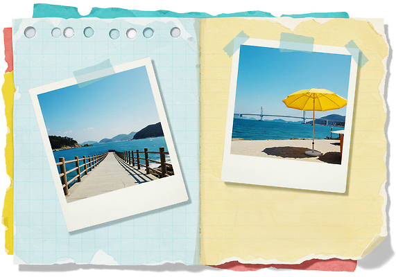 JPG 편집이미지 바다 컬러 여행 자연 휴식 풍경 해변 여름 햇빛 산책로 조화 편집실사 AI포토 AI콘텐츠 계절 길 컨셉 태양 CG 생태계 파일형식