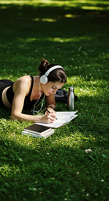 JPG 편집이미지 공원 여자 여유 음악 자연 잔디 일상 학습 헤드폰 공책 듣기 자유 기록 편안함 의료성형뷰티 편집실사 AI인물포토 AI콘텐츠 식물 공공시설 교육 감정 음향기기 컨셉 모션 문화예술 문구용품 사람 라이프 감각 CG 생태계 파일형식 AI포토