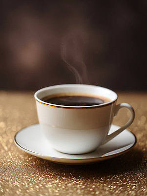 JPG 편집이미지 여유 커피 음료 탁자 아침 조명 따뜻함 고요 카페 고급 수증기 커피잔 편집실사 AI포토 AI콘텐츠 주간 감정 가구 컨셉 잔 상점 CG 파일형식