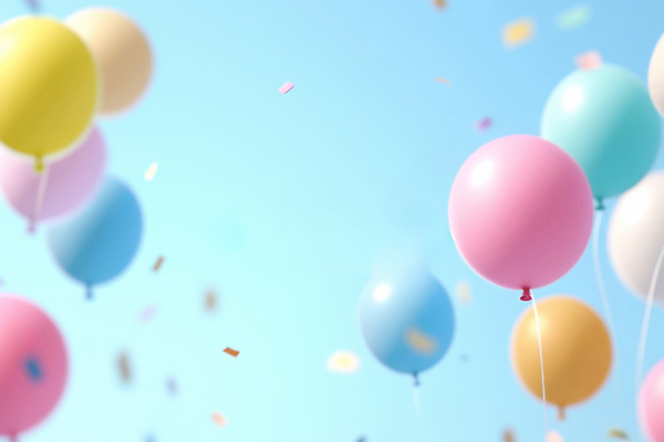 JPG 편집이미지 공원 컬러 놀이 하늘 밝음 이벤트 장식 파티 축제 기쁨 즐거움 풍선 색종이 편집실사 AI포토 AI콘텐츠 공공시설 감정 종이 CG 파일형식