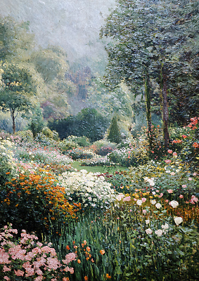 JPG 나무 식물 편집이미지 꽃 컬러 꽃밭 자연 풍경 여름 평화 정원 고요 뷰티풀 편집실사 AI일러스트 AI콘텐츠 계절 컨셉 CG 생태계 파일형식