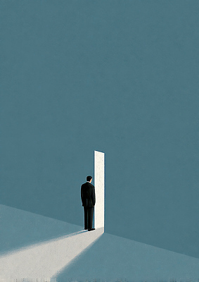 JPG 편집이미지 남자 길 상징 생각 미래 희망 공간 선택 고민 기회 가능 이미지편집 AI일러스트 AI콘텐츠 감정 컨셉 사람 파일형식