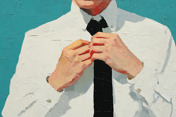 JPG 편집이미지 손 옷 패션 남자 백그라운드 셔츠 넥타이 일상 고급 준비 이미지 스타일 이미지편집 AI일러스트 AI콘텐츠 잡화 컨셉 상의 사람 라이프 신체부위 파일형식