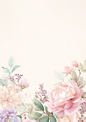 JPG 식물 디자인 꽃 예술 분홍색 백그라운드 잎 일러스트 자연 장식 초록색 평화 화사함 뷰티풀 국내일러스트 AI일러스트 AI콘텐츠 컬러 컨셉 생태계 파일형식