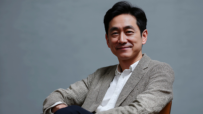 JPG 편집이미지 남자 중년 포즈 백그라운드 한국 표정 미소 사람 카메라 촬영 재킷 분위기 배우 편안함 의료성형뷰티 편집실사 AI인물포토 AI콘텐츠 아시아 컨셉 성인 전자제품 외투 감각 CG 연예인 파일형식 AI포토