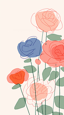 JPG 식물 꽃잎 꽃 행복 예술 컬러 백그라운드 일러스트 자연 생명 창조 초록색 장미 정원 봄 화려 꽃집 향기 화사함 조화 뷰티풀 국내일러스트 AI일러스트 AI콘텐츠 계절 감정 컨셉 상점 생태계 냄새 파일형식