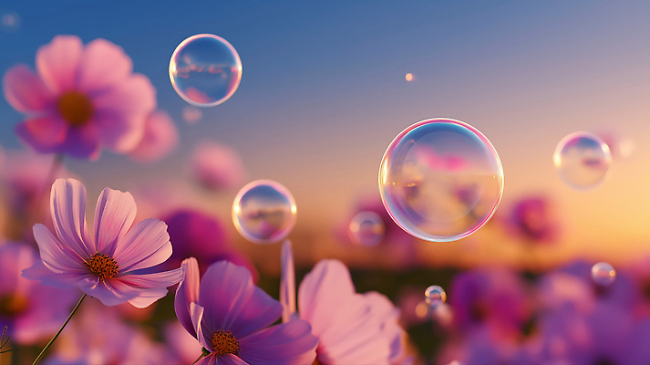 JPG 편집이미지 꽃 컬러 자연 풍경 햇빛 평화 정원 촬영 봄 감상 물방울 저녁 코스모스 뷰티풀 편집3D AI포토 AI콘텐츠 식물 계절 컨셉 태양 3D 야간 생태계 파일형식