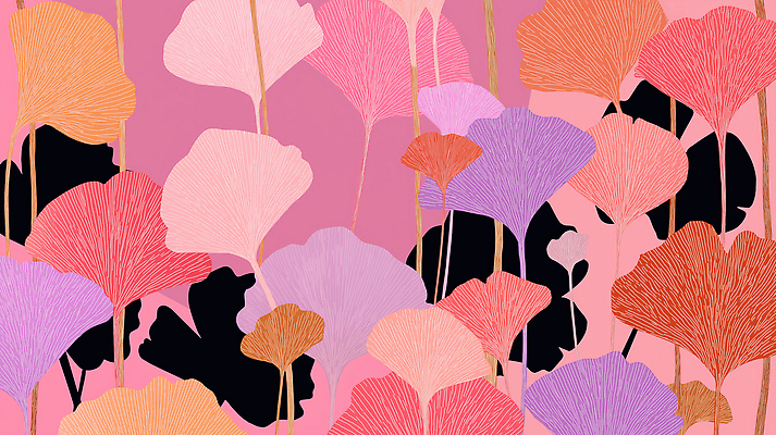 JPG 모양 디자인 시선 예술 컬러 백그라운드 잎 패턴 일러스트 자연 그래픽 장식 화려 구출 모던 감성 조화 뷰티풀 색채 창의성 국내일러스트 AI일러스트 AI콘텐츠 식물 컨셉 무늬 도움 생태계 파일형식