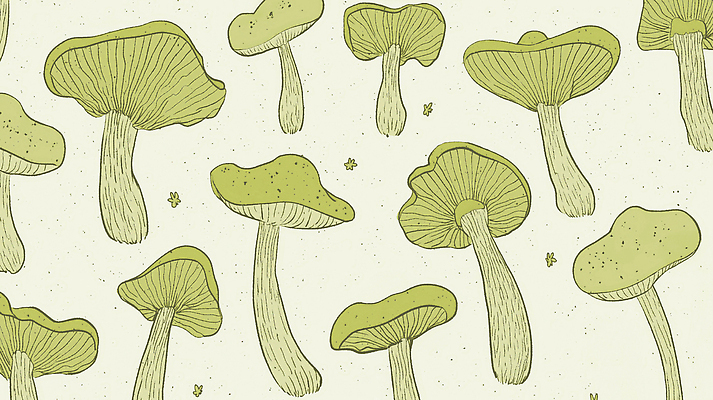 JPG 식물 디자인 백그라운드 패턴 일러스트 재료 자연 아이디어 그래픽 장식 초록색 유행 환경 버섯 소비 유기농 생태계 레이아웃 작품 창의성 국내일러스트 AI일러스트 AI콘텐츠 웰빙 컬러 컨셉 무늬 미술 파일형식