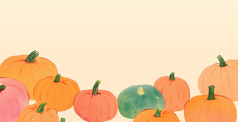 PSD 식물 꽃 예술 컬러 백그라운드 일러스트 자연 호박 따뜻함 장식 농작물 수확 가을 원형 크기 그림 감성 조화 테마 국내일러스트 도형 계절 컨셉 농업 채소 생태계 파일형식