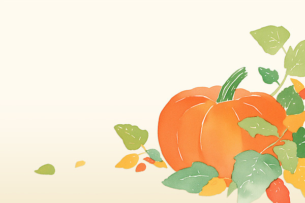 PSD 식물 전통 계절 컬러 잎 일러스트 자연 호박 따뜻함 풍경 장식 농작물 식사 수확 가을 편안함 식물원 화사함 조화 채색 수확철 국내일러스트 컨셉 농업 채소 미술 감각 생태계 파일형식