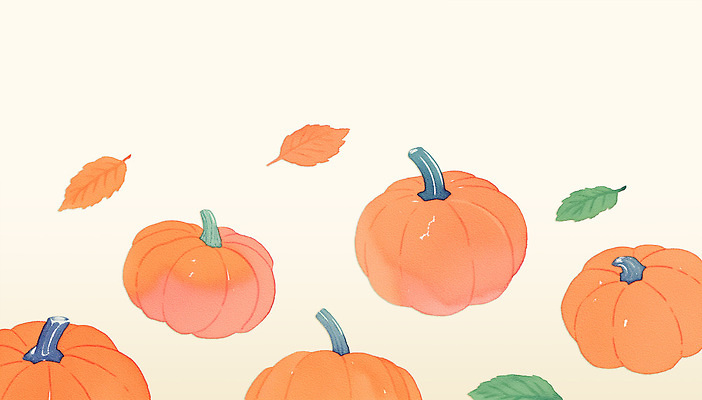 PSD 식물 계절 컬러 백그라운드 낙엽 채소 오렌지 과일 일러스트 자연 호박 따뜻함 풍경 장식 할로윈 수확 가을 분위기 크기 고흐 국내일러스트 컨셉 잎 농업 생태계 화가 위인 파일형식