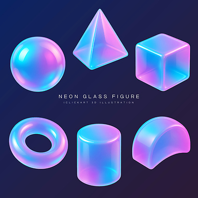 모양 PSD 디자인 예술 백그라운드 일러스트 유리 추상 조명 원형 투명 고리 아치 피라미드 네온 원기둥 기하학 색감 환상 국내일러스트 도형 건축물 컨셉 무늬 재질 랜드마크 파일형식