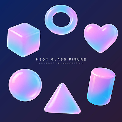 모양 PSD 디자인 예술 컬러 백그라운드 일러스트 유리 그래픽 반사 3D 디지털 다양 신비 배열 모던 네온 기하학 뷰티풀 창의성 국내일러스트 다수 컨셉 무늬 재질 디지털합성 파일형식
