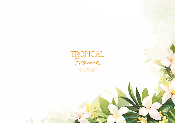 PSD 식물 디자인 꽃 예술 백그라운드 일러스트 자연 그래픽 장식 흰색 편안함 열대식물 조화 트로피컬아트 국내일러스트 컬러 감각 그림 생태계 파일형식