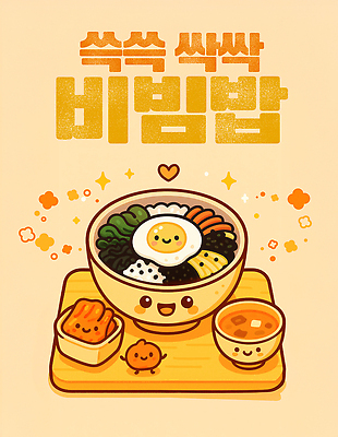 PSD 편집이미지 전통 한식 음식 식탁 반찬 김치 건강 요리 계란 식사 소스 맛 나물 비빔밥 이미지편집 컨셉 채소 탁자 알 양념 파일형식