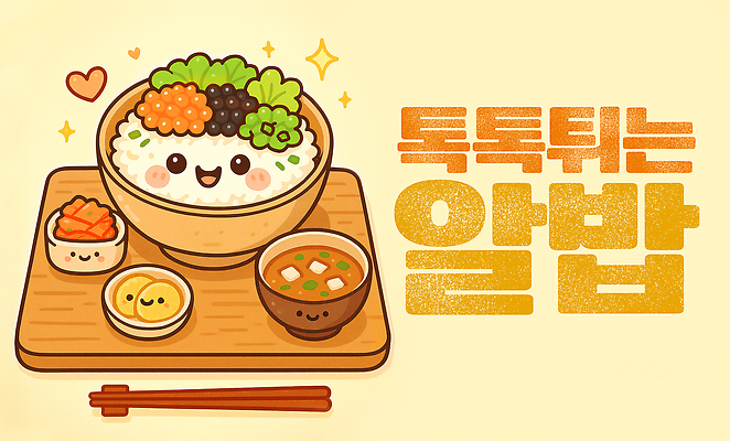 PSD 편집이미지 한식 채소 반찬 요리 식사 분위기 레시피 쌀밥 건강식 알밥 이미지편집 음식 컨셉 밥 파일형식