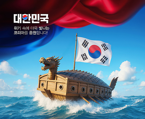 PSD 편집이미지 전통 문화 바다 상징 한국 항해 풍경 역사 태극기 이미지편집 아시아 배_교통 국기 파일형식