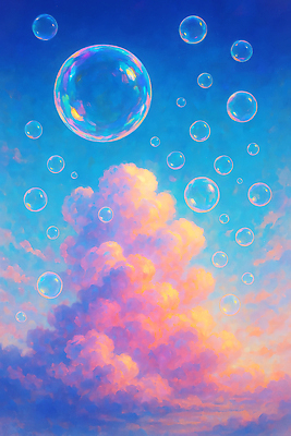 JPG 구름 그릇 예술 컬러 일러스트 상상 자연 하늘 풍경 반짝임 평화 표현 비눗방울 저녁 편안함 뷰티풀 풍경화 국내일러스트 AI일러스트 AI콘텐츠 자연요소 식기 컨셉 모션 감각 야간 그림 생태계 파일형식