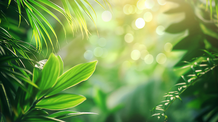 JPG 식물 편집이미지 잎 자연 생명 아침 풍경 초록색 여름 빛 햇빛 평화 정원 산책 편집실사 AI포토 AI콘텐츠 주간 계절 컬러 컨셉 휴식 태양 CG 생태계 파일형식