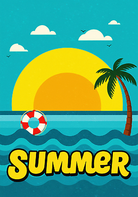 JPG 구름 파도 바다 여행 일러스트 가족 하늘 휴가 수영장 풍경 해변 여름 태양 수영 일몰 국내일러스트 AI일러스트 AI콘텐츠 자연요소 계절 관계 노을 수상스포츠 파일형식