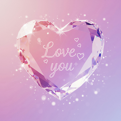 JPG 편집이미지 디자인 기념일 감정 백그라운드 아이디어 선물 사랑 장식 반짝임 3D 로맨틱 하트 표현 다이아몬드 뷰티풀 특별함 편집3D AI컴퓨터그래픽 AI콘텐츠 모양 컨셉 모션 이벤트 보석 디지털합성 파일형식