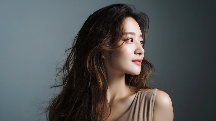 JPG 모델 편집이미지 여자 패션 포즈 백그라운드 미소 카메라 촬영 고요 매력적 그림 머리결 뷰티풀 프로필 의료성형뷰티 편집실사 AI인물포토 AI콘텐츠 컨셉 표정 사람 전자제품 CG 파일형식 AI포토