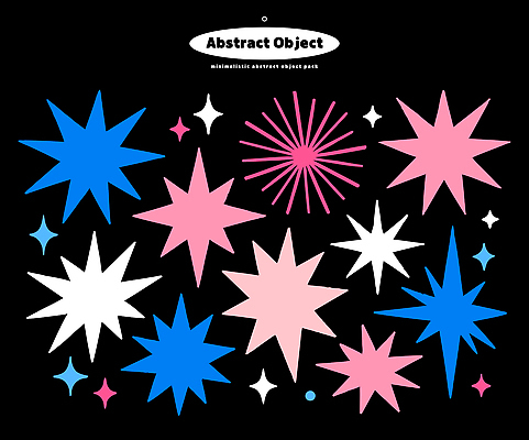 모양 디자인 시선 별 컬러 백그라운드 패턴 일러스트 추상 그래픽 장식 다양 점 화려 크기 조화 스타일 국내일러스트 AI파일 자연요소 다수 컨셉 무늬 파일형식 벡터