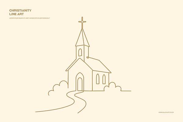 전통 건축물 디자인 기독교 종교 문화 길 예술 선 일러스트 자연 교회 평화 마을 스케치 예배 단순화된 경관 국내일러스트 AI파일 건축 컨셉 종교건축 미술 풍경 건물 생태계 파일형식 벡터