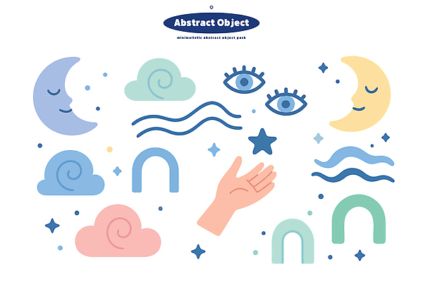 모양 구름 손 디자인 예술 상징 컬러 패턴 일러스트 추상 그래픽 친구 달 눈 표현 아치 창의성 스타일 국내일러스트 AI파일 자연요소 무늬 관계 날씨 신체부위 파일형식 벡터