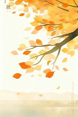 PSD 계절 감정 컬러 백그라운드 낙엽 일러스트 자연 가지 동화 바람 나뭇잎 풍경 그래픽 평화 가을 변화 뷰티풀 풍요 국내일러스트 자연요소 컨셉 잎 채소 날씨 생태계 파일형식