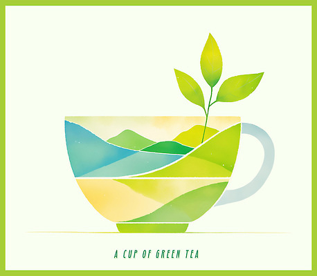PSD 식물 전통 디자인 여유 음료 예술 컬러 잎 일러스트 자연 휴식 한국 풍경 일상 컵 평화 차 녹차 뷰티풀 경관 국내일러스트 식기 감정 아시아 컨셉 라이프 차_음료 생태계 파일형식