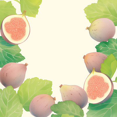 PSD 식물 백그라운드 잎 농업 과일 일러스트 자연 건강 장식 여름 흰색 신선 과수원 오브젝트 유기농 질감 비타민 무화과 색감 디지털아트 국내일러스트 웰빙 계절 산업 컬러 생태계 영양소 파일형식