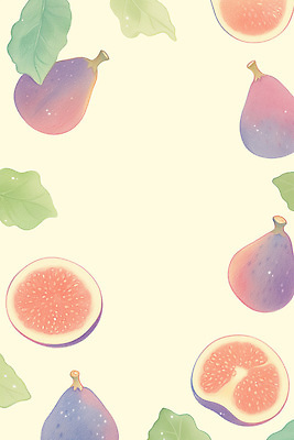 PSD 식물 디자인 계절 예술 백그라운드 잎 과일 일러스트 자연 건강 장식 과자 신선 배열 부드러움 상큼 무화과 뷰티풀 색감 국내일러스트 디저트 감각 생태계 파일형식