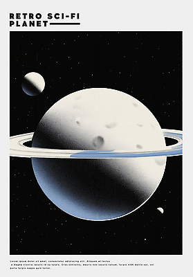 PSD 디자인 컬러 백그라운드 일러스트 그래픽 우주 행성 인공위성 고리 신비 작품 복고 천문학 뷰티풀 상상력 우주탐사 창의성 디지털아트 국내일러스트 교육 컨셉 통신 미술 파일형식